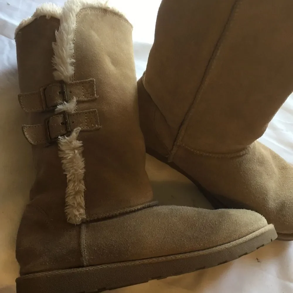 Vintage pull on Winter Boots Size 7